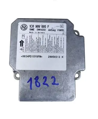 Volkswagen Sharan Airbag control unit/module 1C0909605F