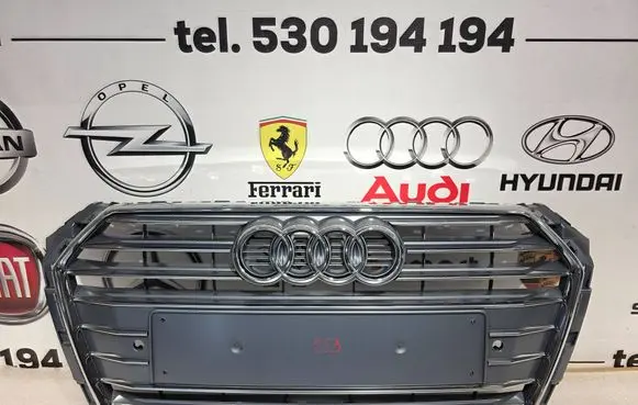 Audi A4 S4 B9 Front bumper upper radiator grill 8W0853651AB
