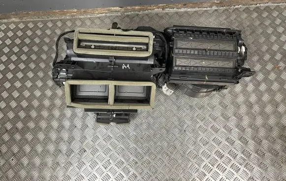 Interior heater climate box assembly