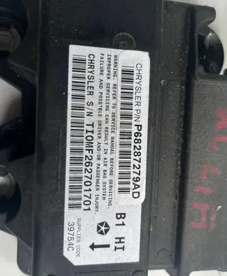 Jeep Cherokee Airbag control unit/module P68287279AD T11MF262701701