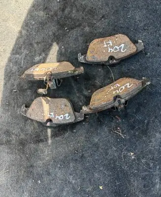 Mercedes-Benz C W204 Brake pads (rear) 