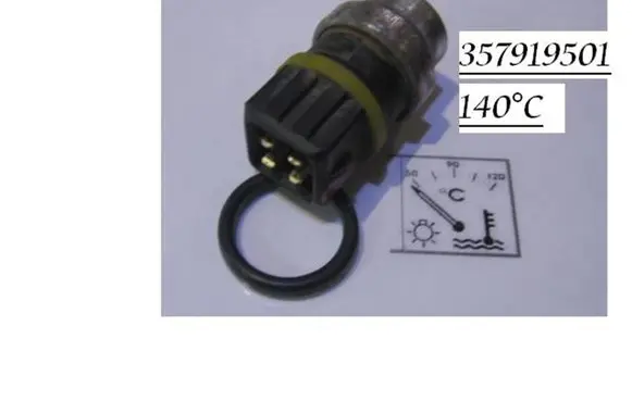 Seat Alhambra (Mk1) Coolant temperature sensor 357919501