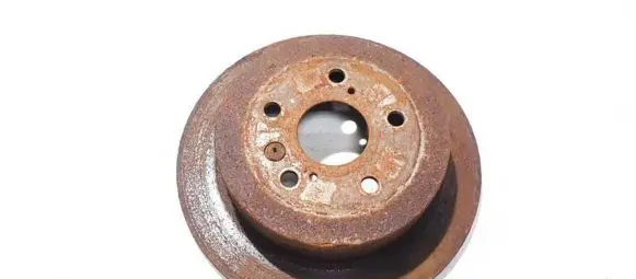 Toyota Avensis Verso Rear brake disc neventiliuojamas