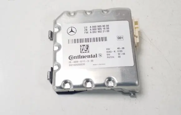Mercedes-Benz S W221 Windshield/windscreen camera A0009058000