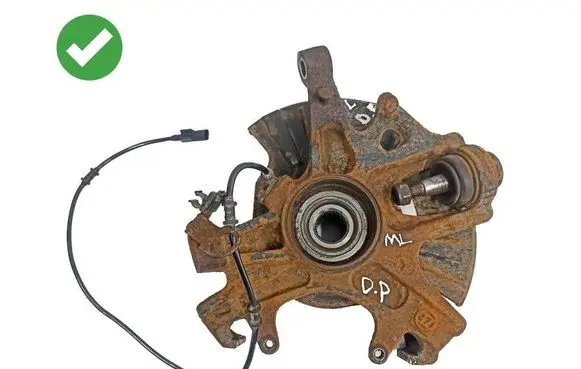 Mercedes-Benz ML W163 Front wheel hub spindle knuckle 381021