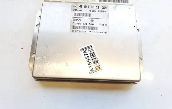 Mercedes-Benz A W168 ABS control unit/module 1685450832 0265109606