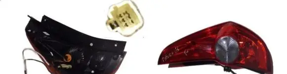 Opel Agila B Rear/tail lights