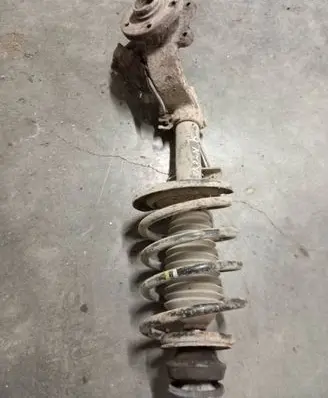 Volkswagen Sharan Front shock absorber with coil spring