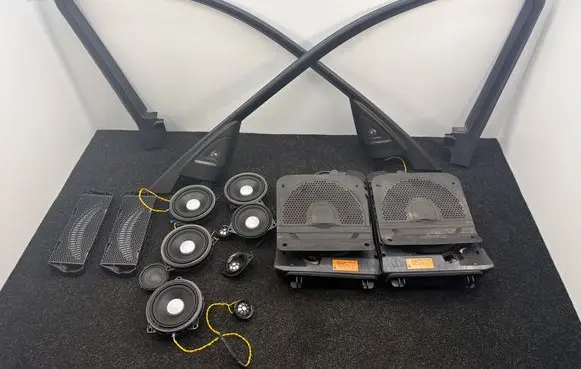 BMW 3 F30 F35 F31 Audio system kit 9210151 9210152 9245810