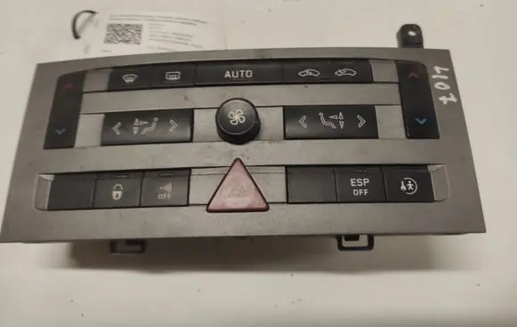 Peugeot 407 Climate control unit 96573322 96470290 96491577