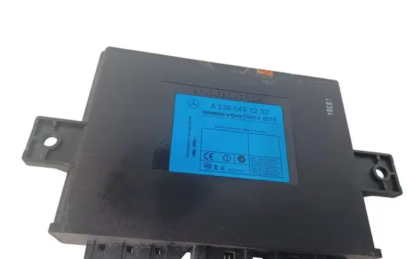 Keyless (KESSY) go control unit/module
