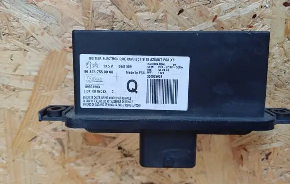 Citroen C5 Light module LCM 9681575580 89901883