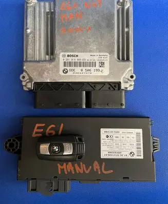 BMW 5 E60 E61 Engine control unit/module 8506199 1039S29123 030447370
