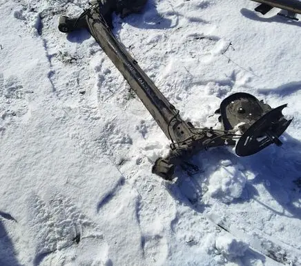 Renault Kangoo II Rear axle beam 