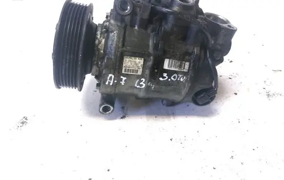 Audi A7 S7 4G Air conditioning (A/C) compressor (pump) 4G0260805B