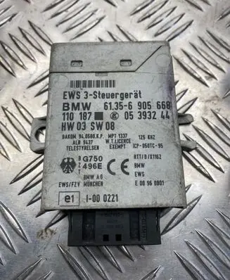 BMW 5 E39 Immobilizer control unit/module 61356905668 05393244 110187