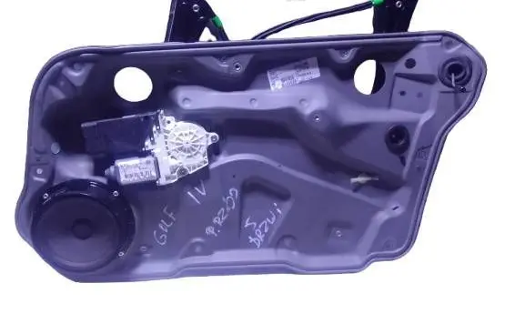 Volkswagen Golf IV Front door window regulator with motor 1C1959802AKAS 1C1959802A