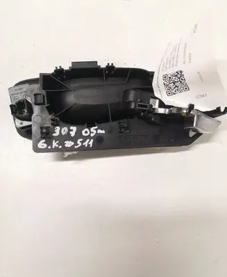 Peugeot 307 Rear door interior handle 9643604577