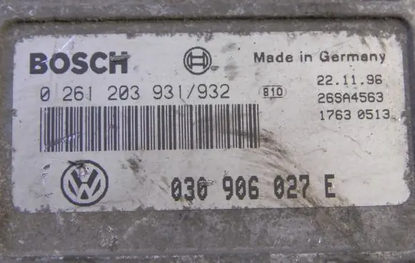 Volkswagen Polo III 6N 6N2 6NF Engine control unit/module ECU 030906027E