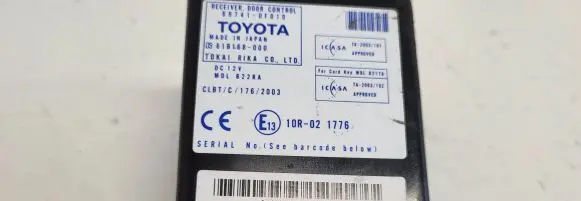 Toyota Corolla Verso AR10 Door control unit/module 897410F010 61B168000 168139361