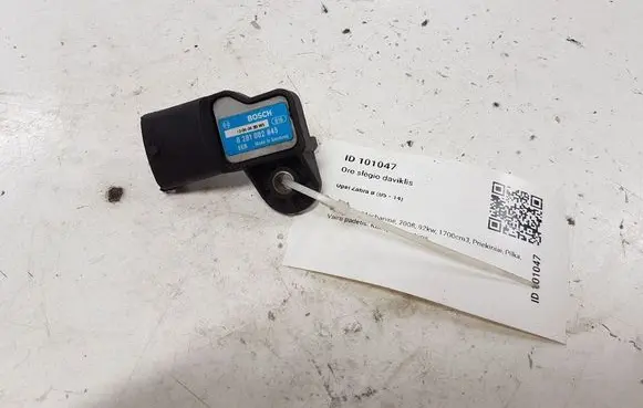 Opel Zafira B Air pressure sensor 0281002845