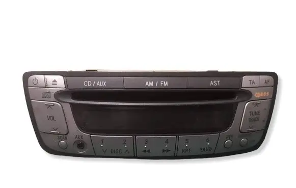 Toyota Aygo AB10 Radio/CD/DVD/GPS head unit 861200H010 W53811 CQMS0570LC