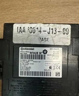Dodge Durango Other control units/modules P68211124AC A614J1309 604823087A