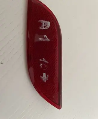Audi A1 Rear tail light reflector 8X0945105