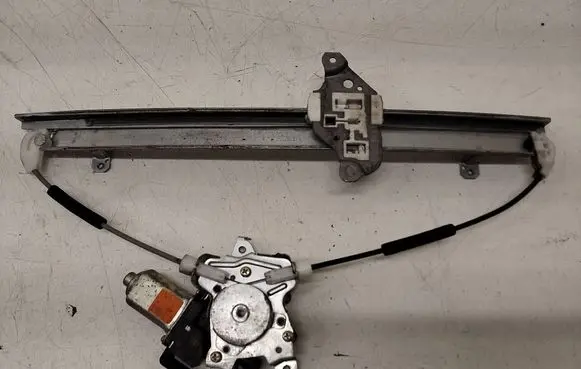 Front door window regulator with motor