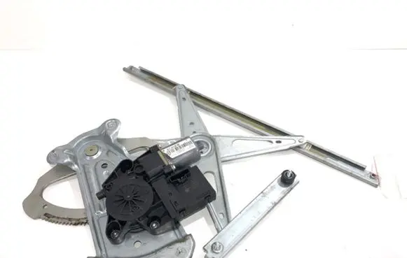 Front door window regulator with motor