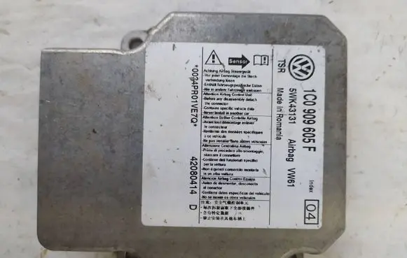 Skoda Fabia Mk2 (5J) Airbag control unit/module 1C0909605F