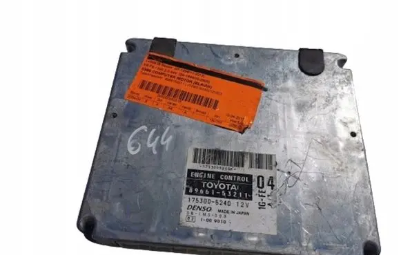 Lexus IS III XE30 Engine ECU kit and lock set 89661-53211 89661-53211 175300-5240