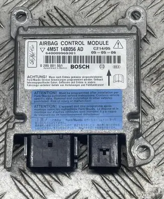 Ford Focus Airbag control unit/module 4M5T14B056AD 640009969301 0285001551