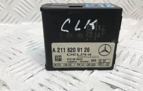 Mercedes-Benz CLK A209 C209 Alarm control unit/module A2118209126