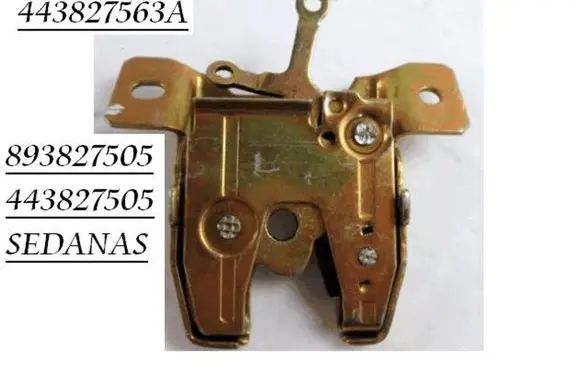 Volkswagen Jetta II Tailgate/trunk/boot lock/catch/latch 893827505 443827505