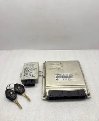 BMW 5 E39 Engine ECU kit and lock set 7789376 0281010314 28RTF091