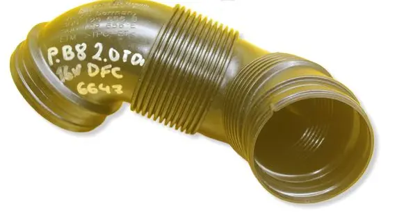 Volkswagen PASSAT B8 Turbo air intake inlet pipe/hose 3Q0129656B 5Q0129656E