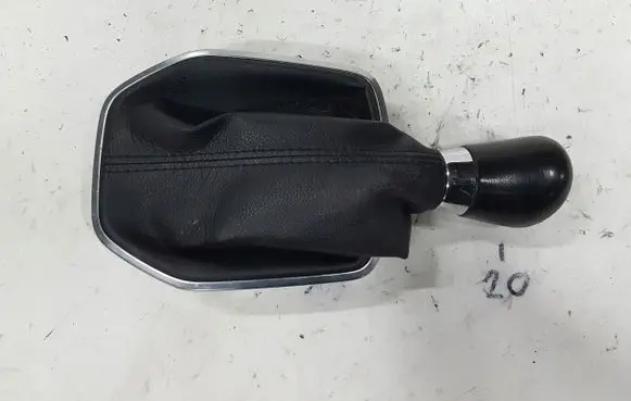 Gear lever shifter trim leather/knob