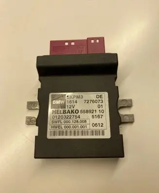 BMW 5 F10 F11 Fuel injection pump control unit/module 7276073 55892110 0120322754