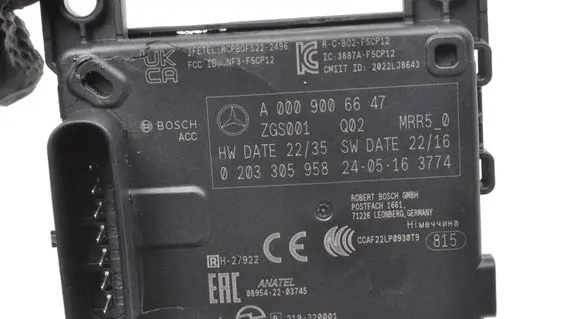 Mercedes-Benz GLC C253 Distronic sensor radar A0009006647