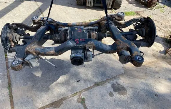 Rear axle beam
