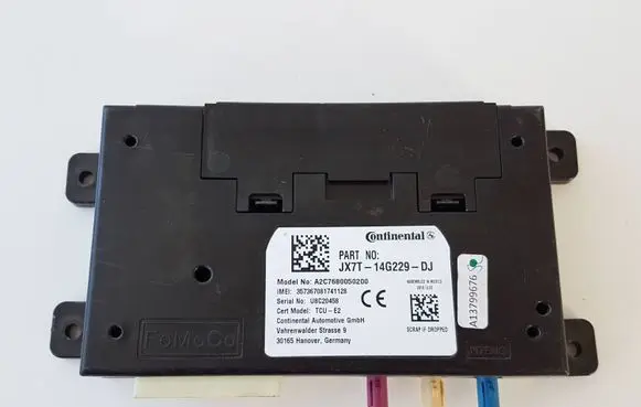 Ford Focus Bluetooth control unit module JX7T14G229DJ A207680050200 U8C20458