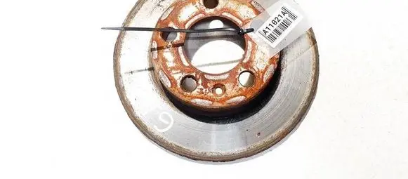 Volkswagen Bora Rear brake disc NEVENTILIUOJAMAS