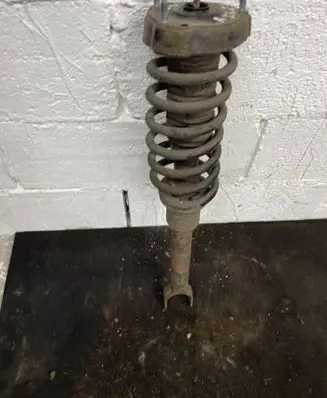 Mercedes-Benz E W211 Front shock absorber with coil spring