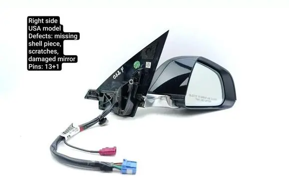 Tesla Model 3 Front door electric wing mirror 22873028