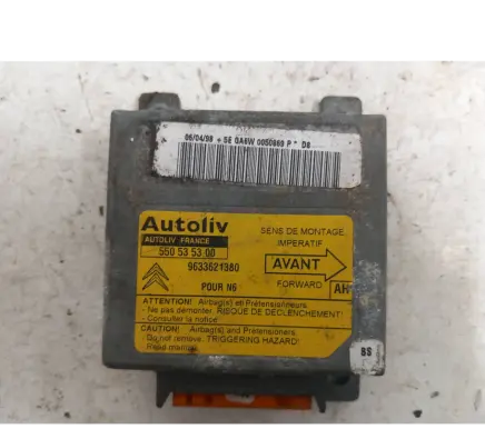 Citroen Xsara Airbag control unit/module 9633621380 550535300