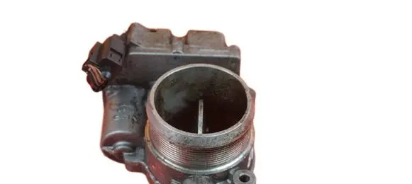 Audi Q7 4L Throttle body valve 4E0145950F