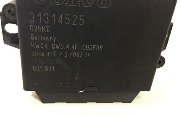 Volvo V60 Parking PDC control unit/module 31314525