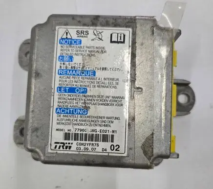 Honda Civic Airbag control unit/module 77960SMGE021M1 C0H2YFR7S