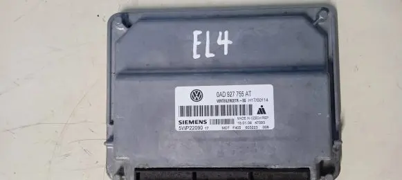 Volkswagen Touareg I Gearbox control unit/module 0AD927755AT